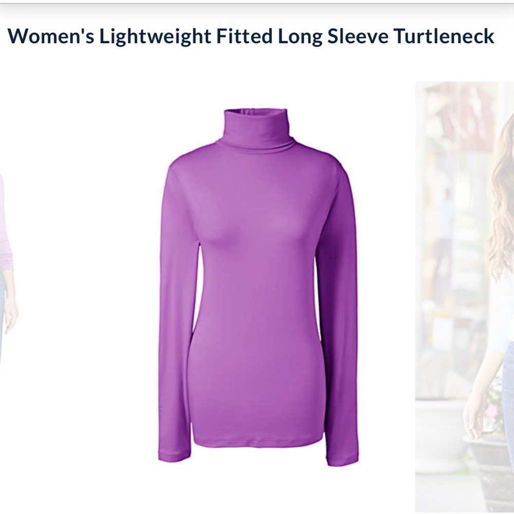 Long sleeve turtleneck
